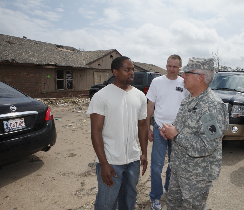 Oklahoma tornado response
