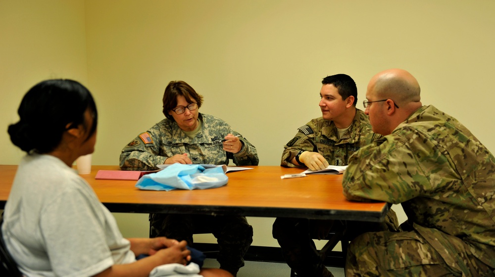 Deployed medical experts learn skills to identify sexual assault