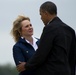 President Barack Obama visits Tinker AFB, Okla.