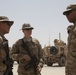 ISAF Command Sgt. Maj. Thomas Capel visits Regional Command (Southwest)