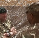 ISAF Command Sgt. Maj. Thomas Capel visits Regional Command (Southwest)