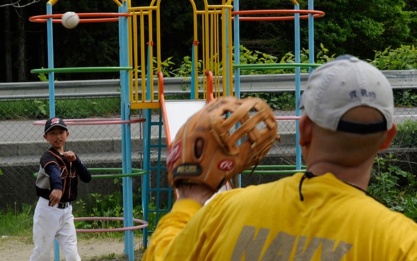 Navy Misawa sailors provide day of fun for tsunami-ravaged community