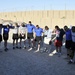 Memorial Day run at FOB Zangabad, Afghanistan