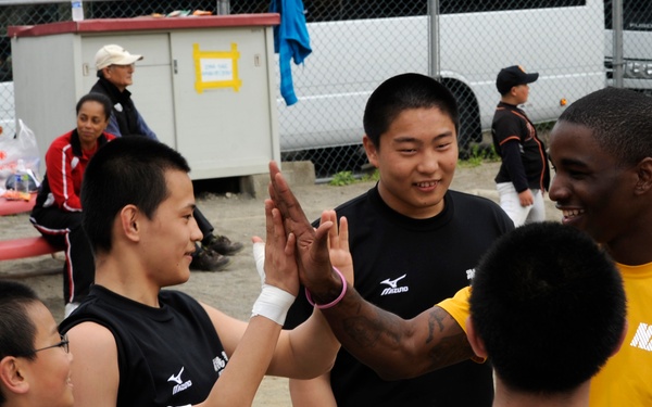 Navy Misawa sailors provide day of fun for tsunami-ravaged community
