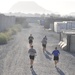 Memorial Day run at FOB Zangabad, Afghanistan