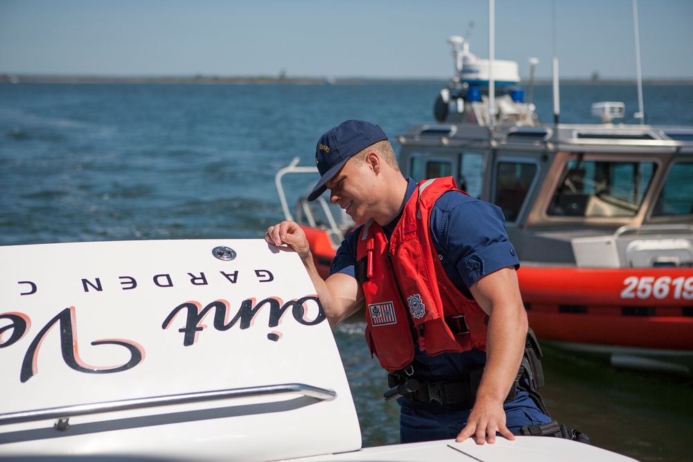 Coast Guard Station Fire Island conducts Safety Boardings