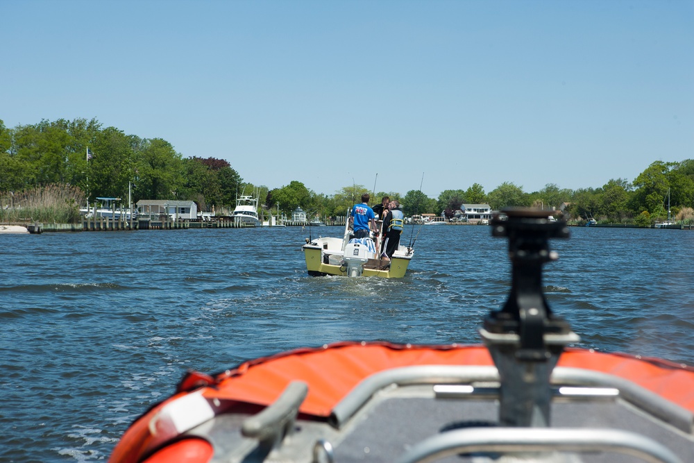 Coast Guard Station Fire Island conducts Safety Boardings