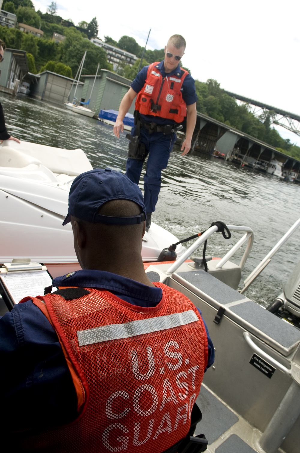 Coast Guard Station Seattle conducts safety checks