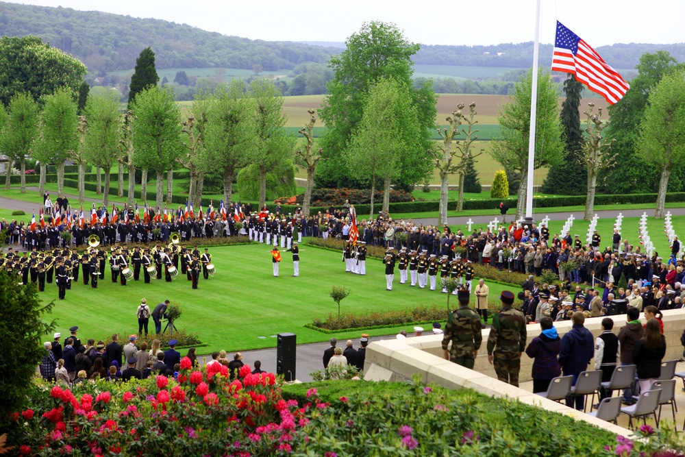 Belleau Wood Ceremony