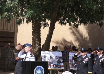 US Embassy Military and Security Assistance Annex (EMASAA), Baghdad, Iraq, Memorial Day 2013