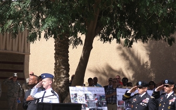 US Embassy Military and Security Assistance Annex (EMASAA), Baghdad, Iraq, Memorial Day 2013