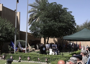 US Embassy Military and Security Assistance Annex (EMASAA), Baghdad, Iraq, Memorial Day 2013