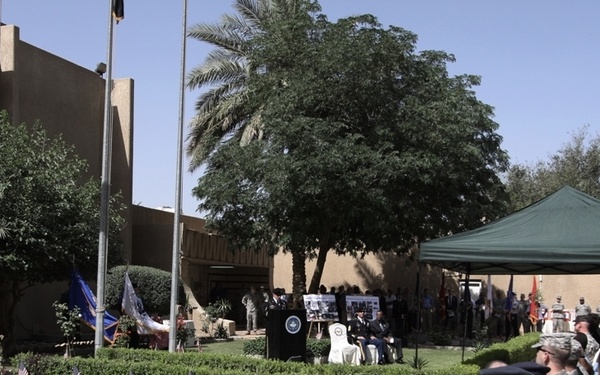 US Embassy Military and Security Assistance Annex (EMASAA), Baghdad, Iraq, Memorial Day 2013