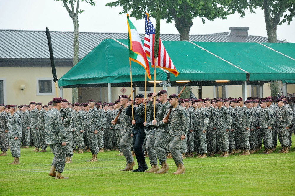 Uncasing &amp; Honor Ceremony