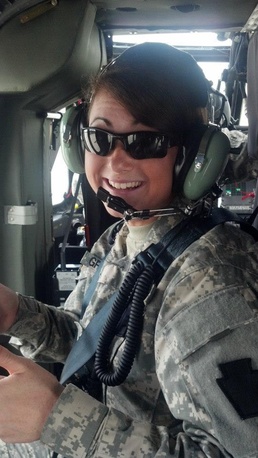 Training in MEDEVAC Black Hawk