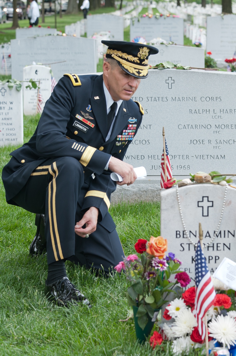 Memorial Day ceremonies at Arlington National Cemetery