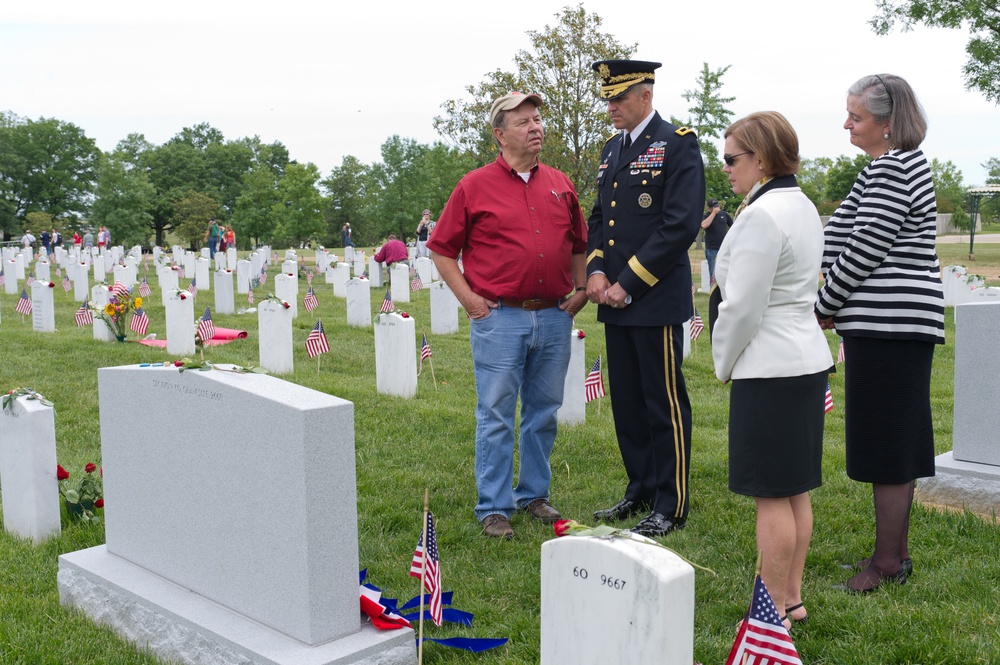 Memorial Day Ceremonies At Arlington National Cemetery