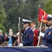 Coast Guard members from Base Alameda, Calif., present the colors during a Memorial Day Service