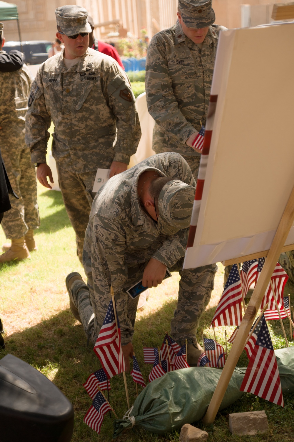 US Embassy Military and Security Assistance Annex (EMASAA), Baghdad, Iraq, Memorial Day 2013