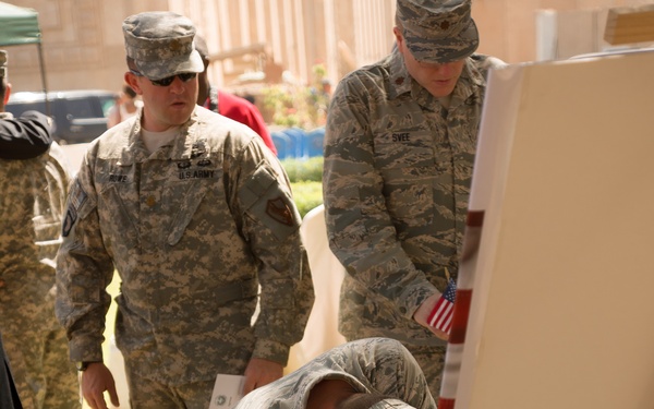 US Embassy Military and Security Assistance Annex (EMASAA), Baghdad, Iraq, Memorial Day 2013