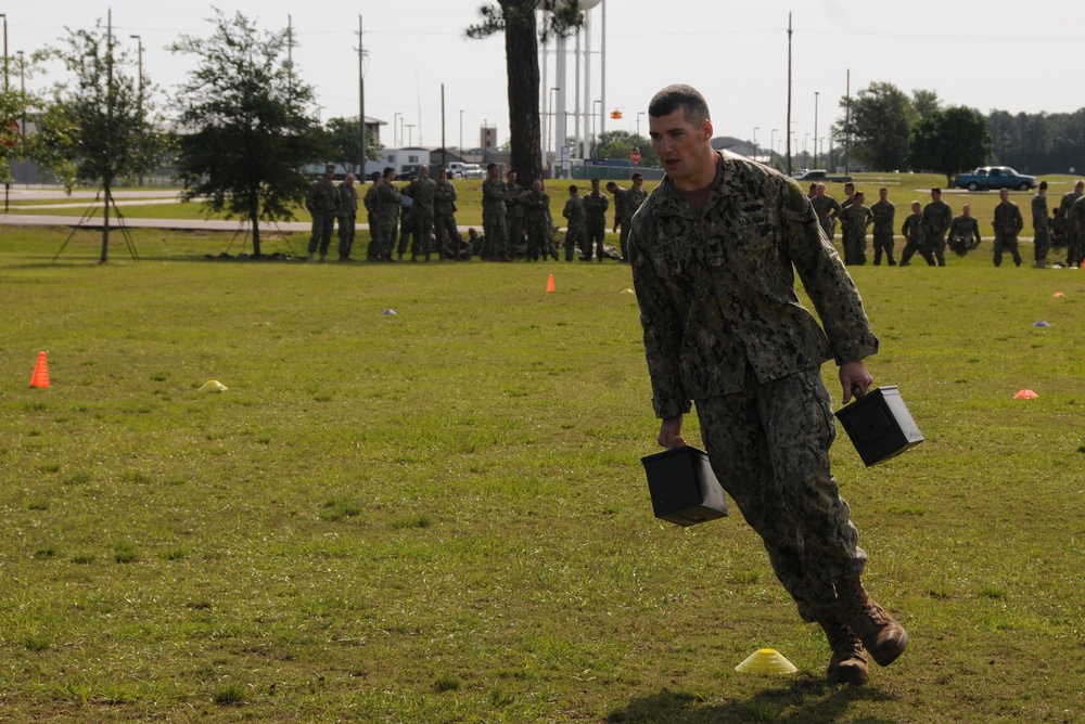 NMCB 133 honors Iwo Jima Seabee memory with squad competition