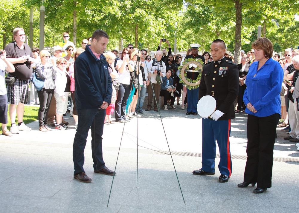 World Trade Center Wreath-Laying Ceremony