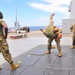MMA training aboard USS Blue Ridge