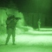 U.S. Marines with Lima Company, 3rd Battalion, 4th Marines Conduct a Night Patrol