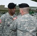 Change of command ceremony, SHAPE Battalion