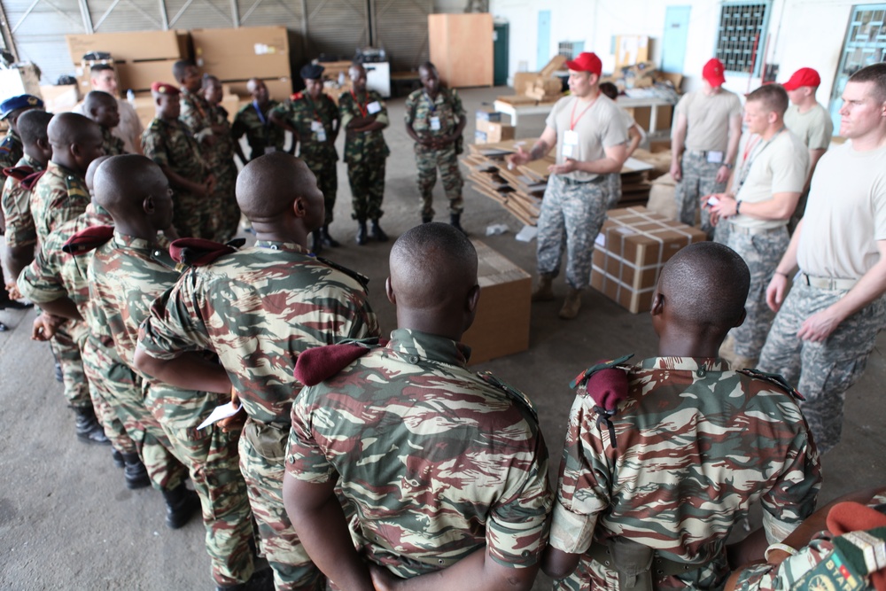 Operation Central Accord - Airborne Rigger training