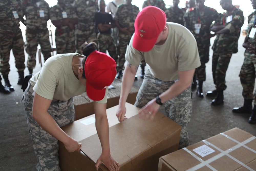 Operation Central Accord - Airborne Rigger training