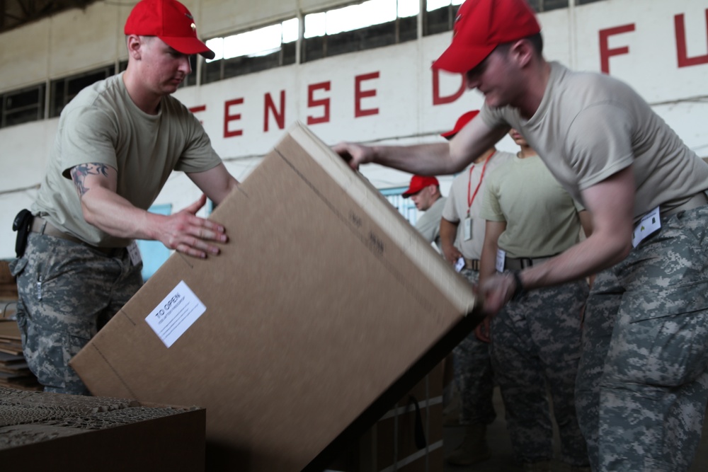 Operation Central Accord - Airborne Rigger training