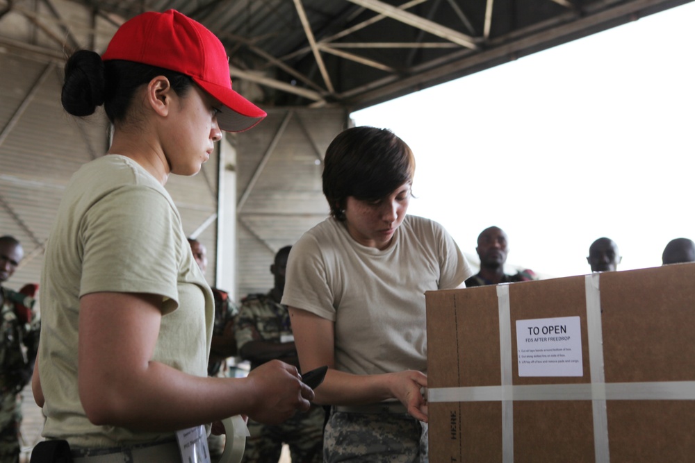 Operation Central Accord - Airborne Rigger training