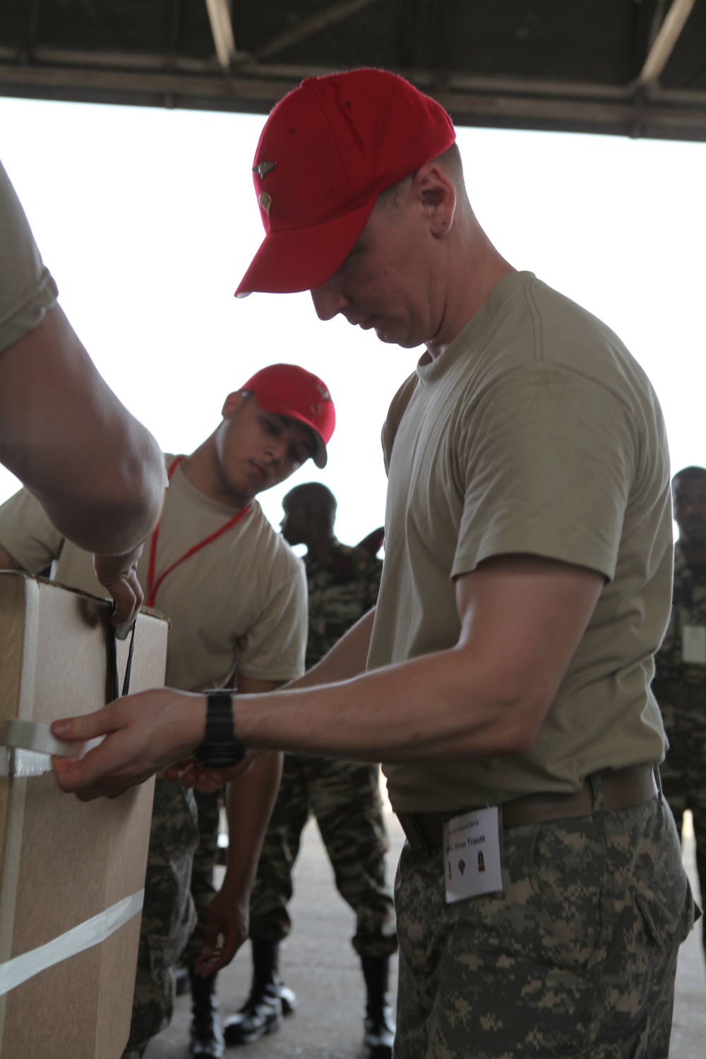 Operation Central Accord - Airborne Rigger training