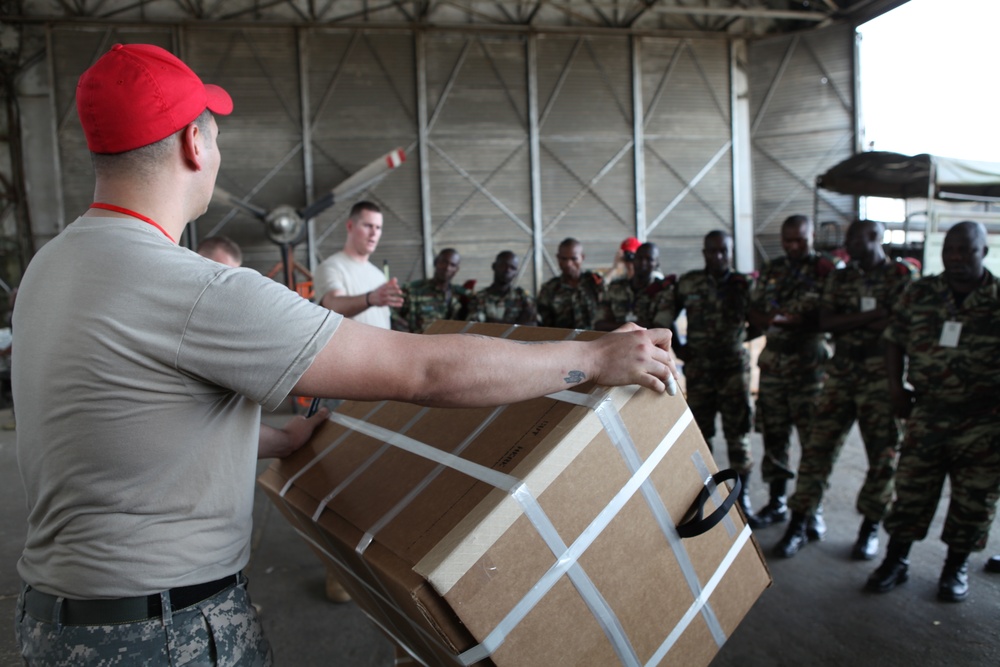Operation Central Accord - Airborne Rigger training