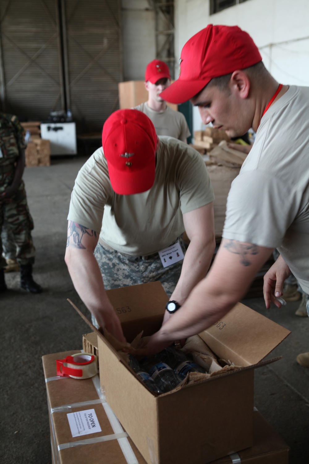Operation Central Accord - Airborne Rigger training