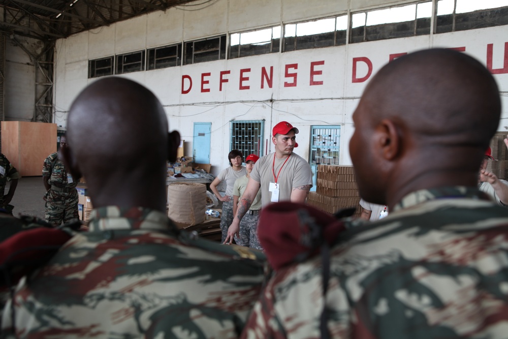Operation Central Accord - Airborne Rigger training