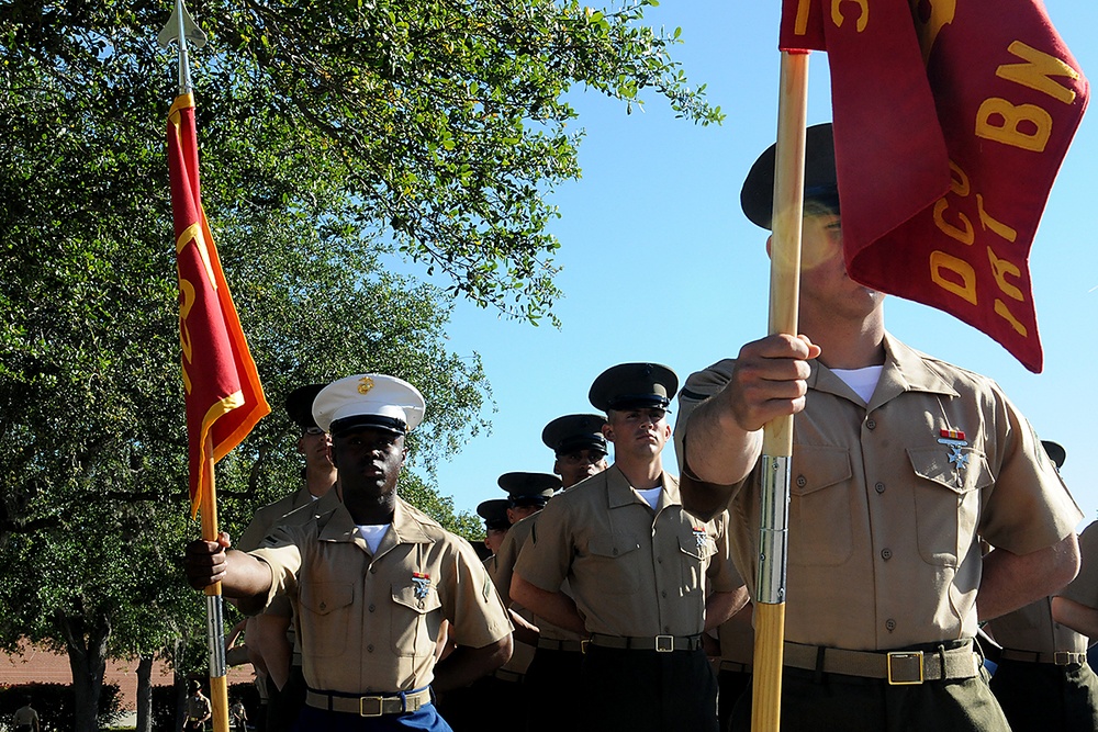 Tennessee Marine Graduates as Platoon Honor Graduate