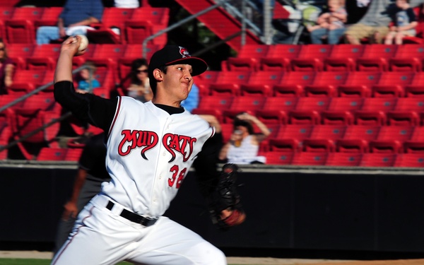 Carolina Mudcats hold military appreciation game