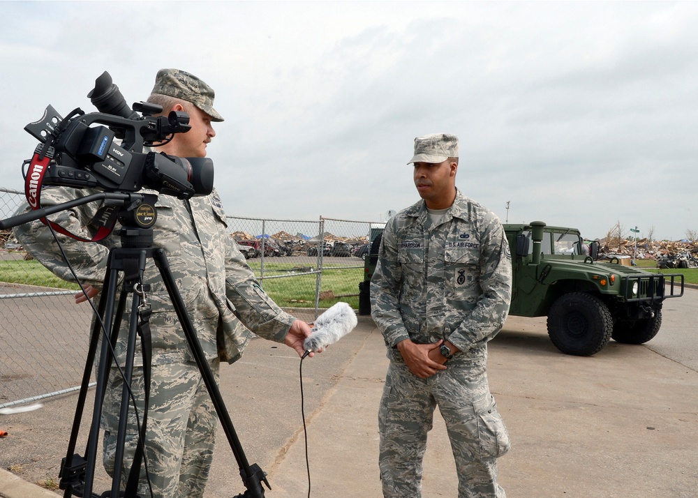 Tornado community presences patrol