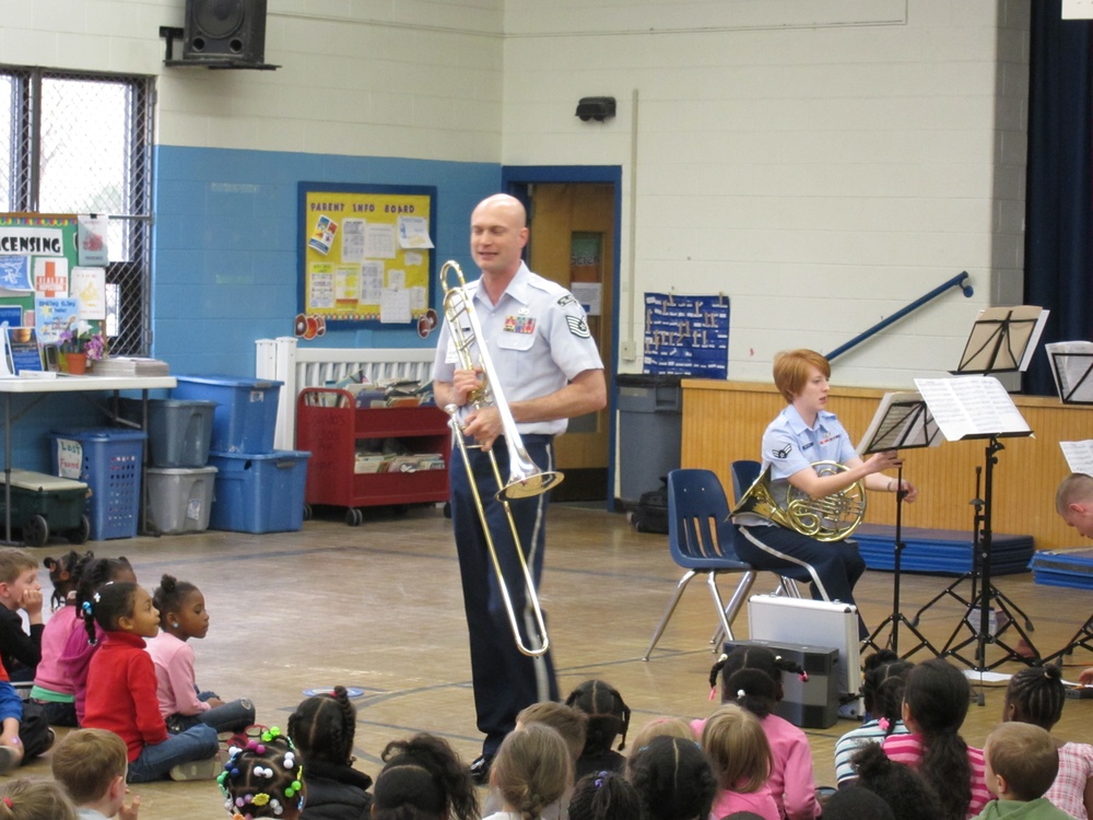 AF Band brings music to schools