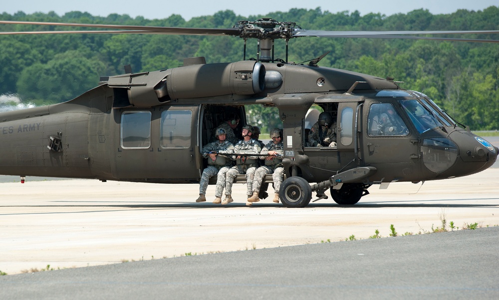 NC National Guard Green Berets jump into training