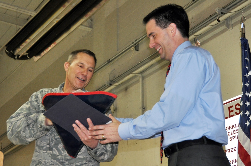 Wisconsin Air Guard unit returns from Middle East deployment