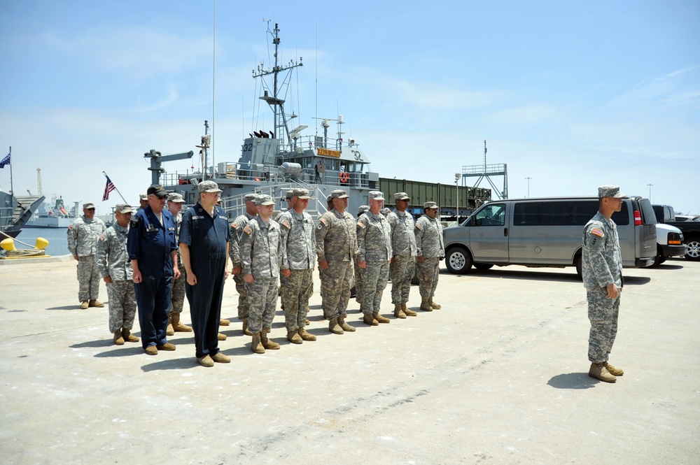 Heavy boat unit preps for deployment