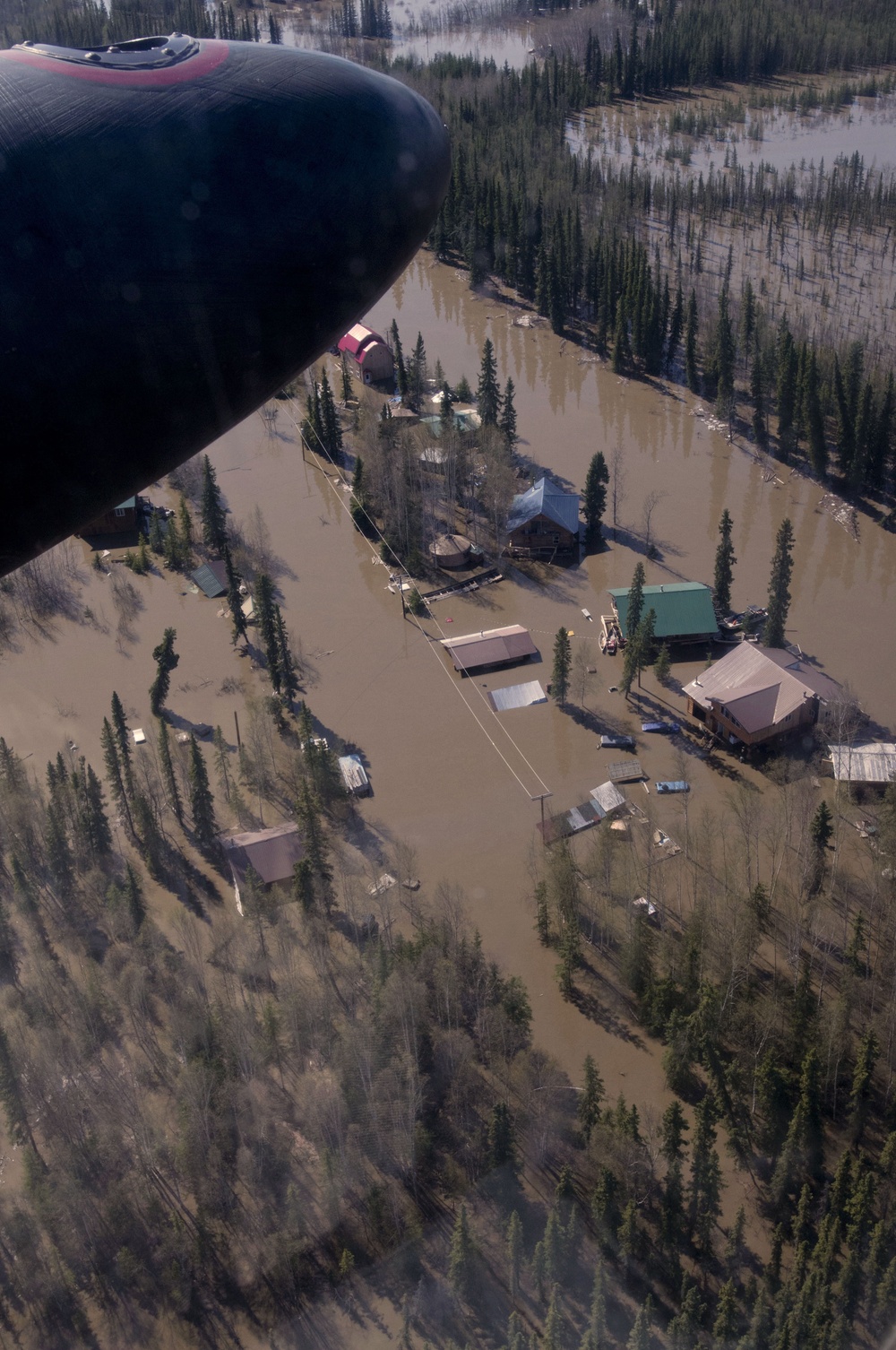 Alaska National Guard supports flood victims in Galena