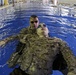 Marines receive Advanced Water survival training aboard station