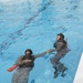 Marines receive Advanced Water survival training aboard station