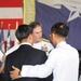 Reception aboard USS Nimitz