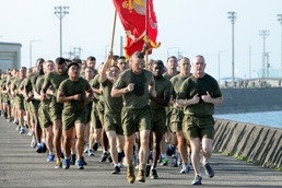 Col. Mahoney hosts final PT with 'Ready Group'