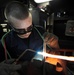 Nimitz sailor at work